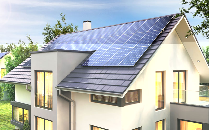 Customized Solar Structure For Premium Bungalows
